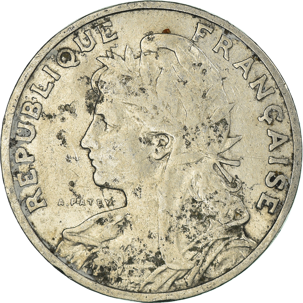 Moneda, Francia, 25 Centimes, 1903