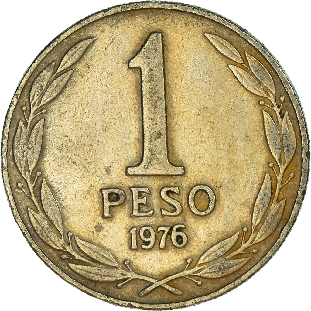 Moneda, Chile, Peso, 1976