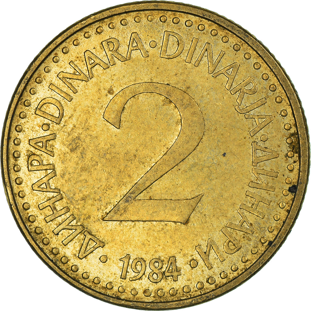 Moneda, Yugoslavia, 2 Dinara