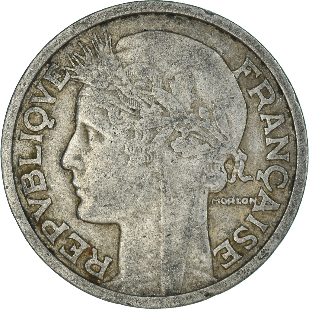 Moneda, Francia, 2 Francs, 1949