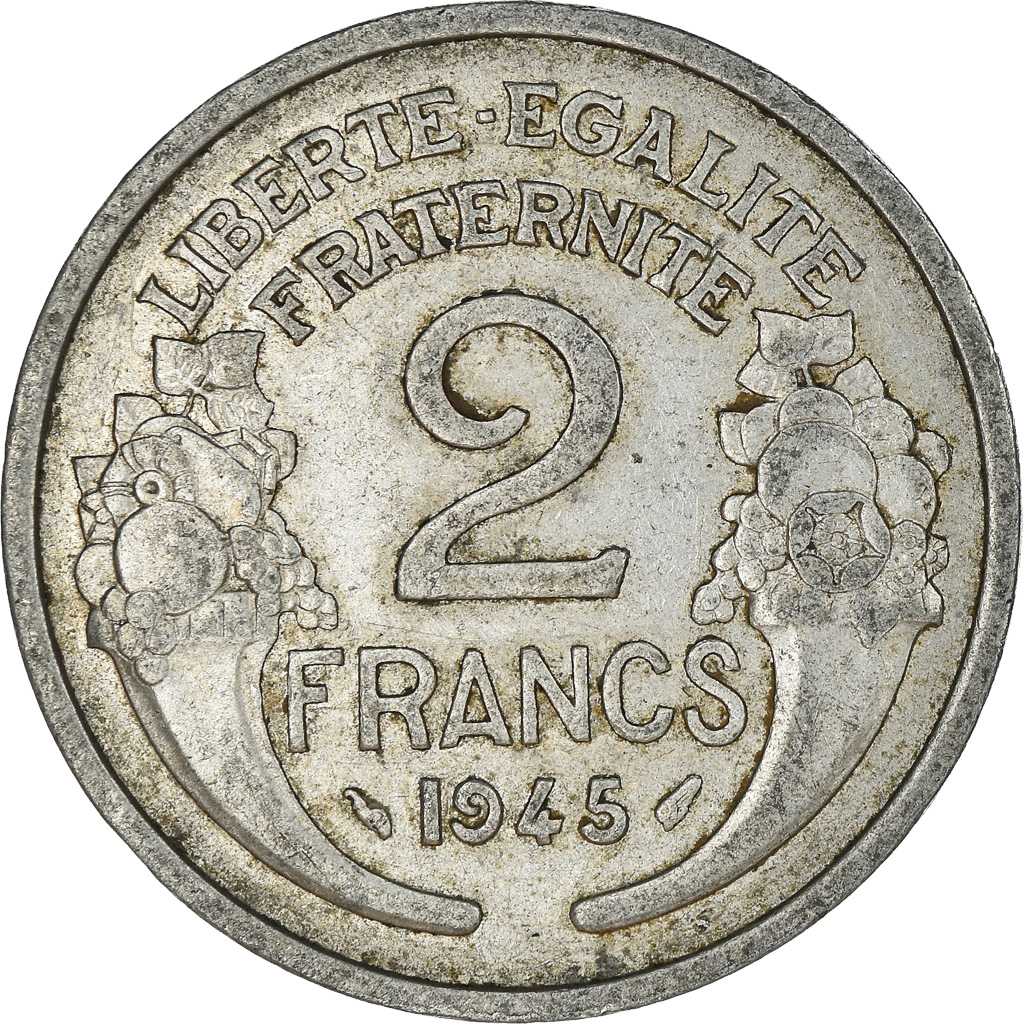 Moneda, Francia, 5 Francs, 1945