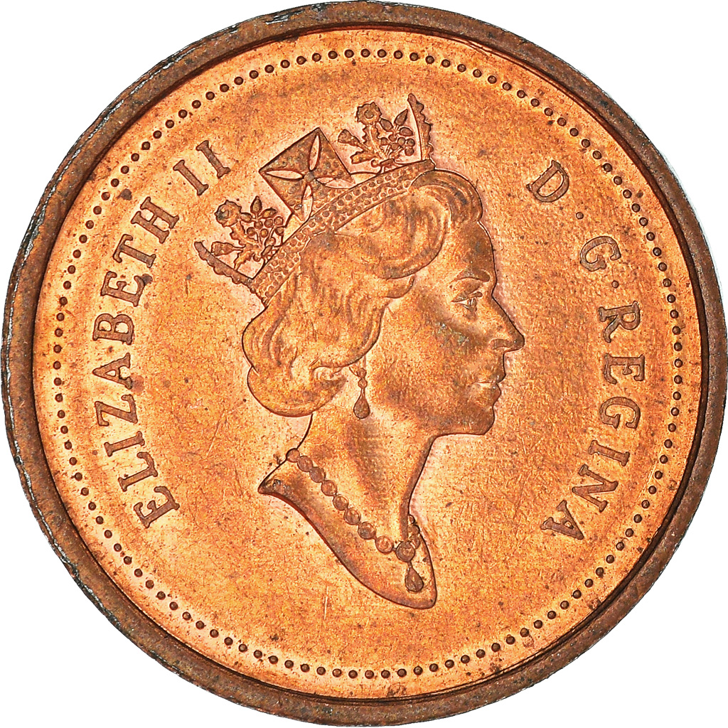 Moneda, Canadá, Cent, 1997