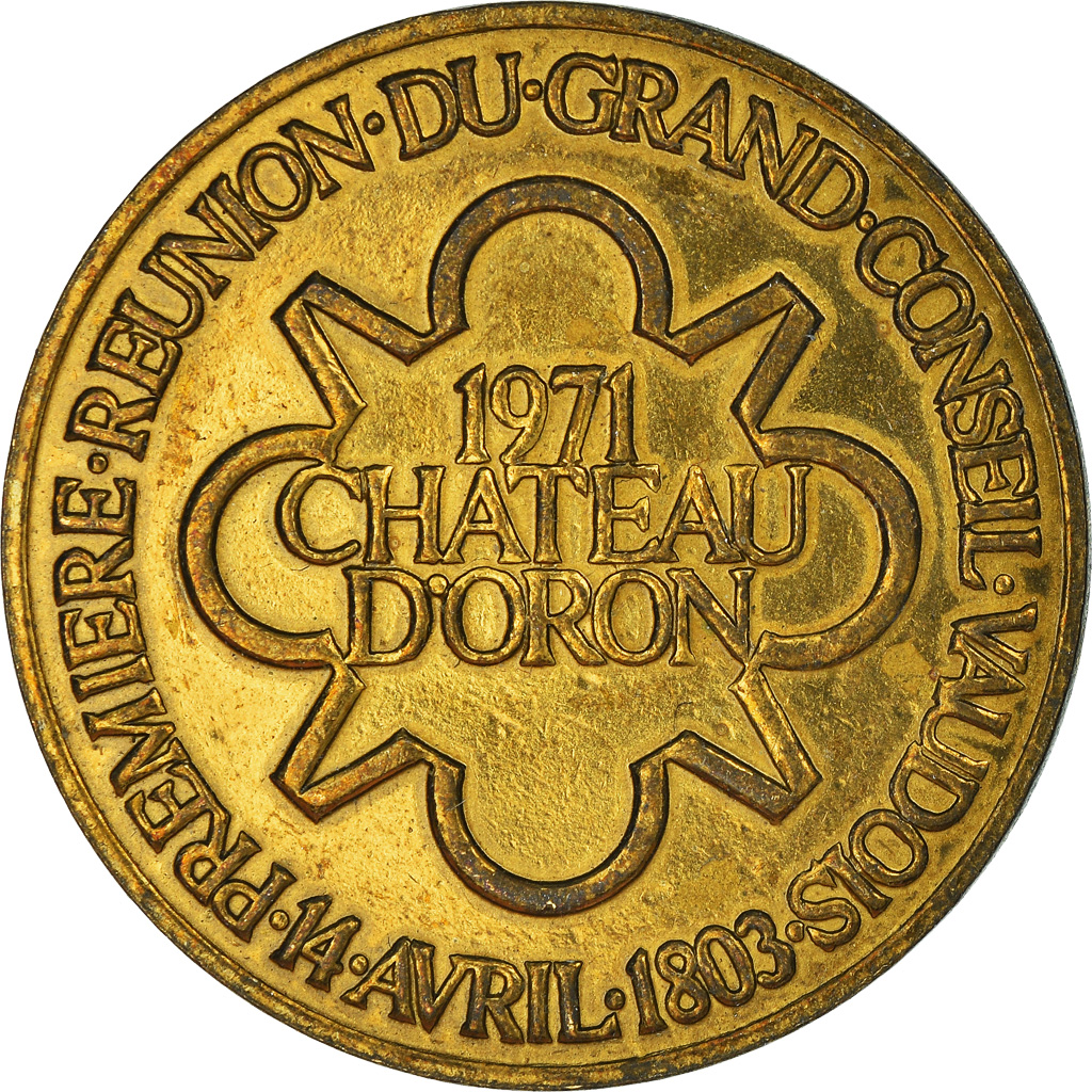 Switzerland, Medal, 1971