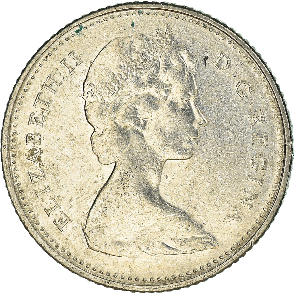 Moneda, Canadá, 10 Cents, 1973