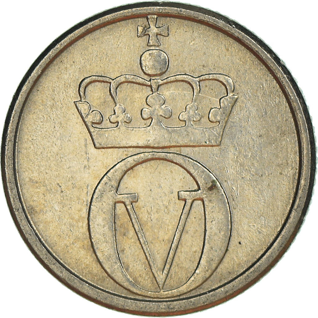 Moneda, Noruega, 10 Öre, 1962