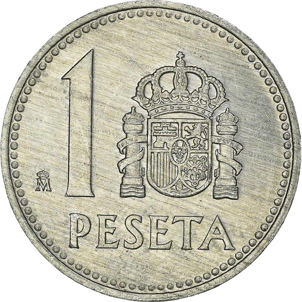 Moneda, España, Peseta, 1986