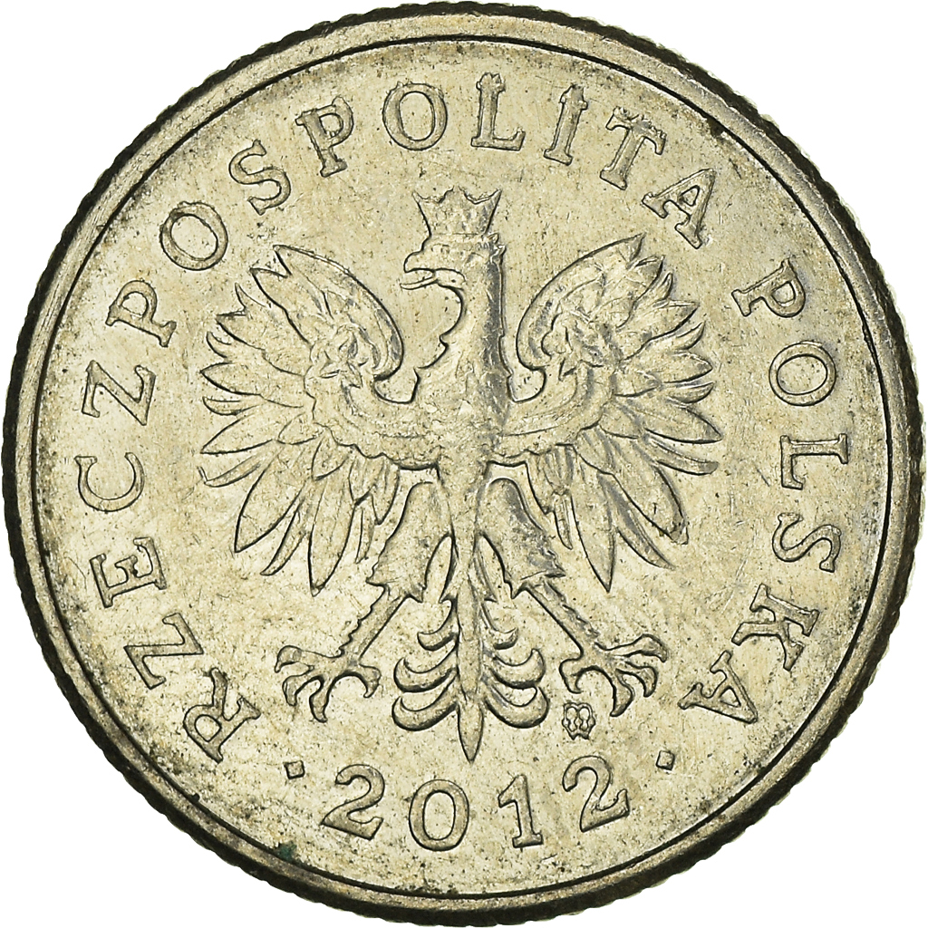 Moneda, Polonia, 20 Groszy, 2012