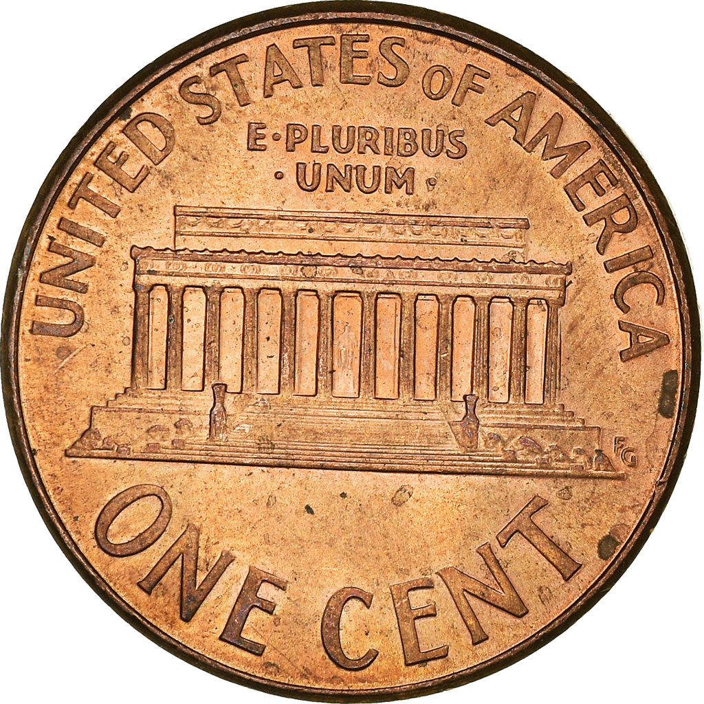 Moneda, Estados Unidos, Cent, 2008
