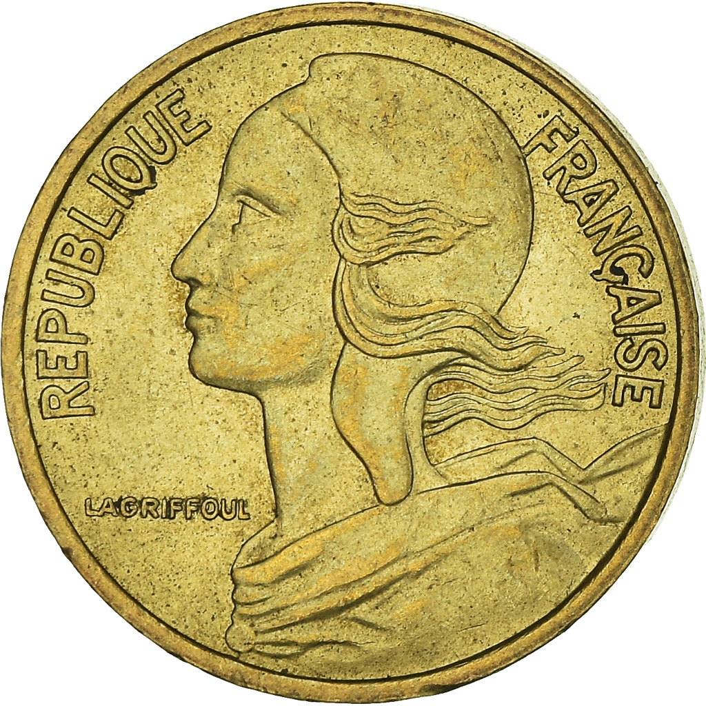 Moneda, Francia, 5 Centimes, 1979