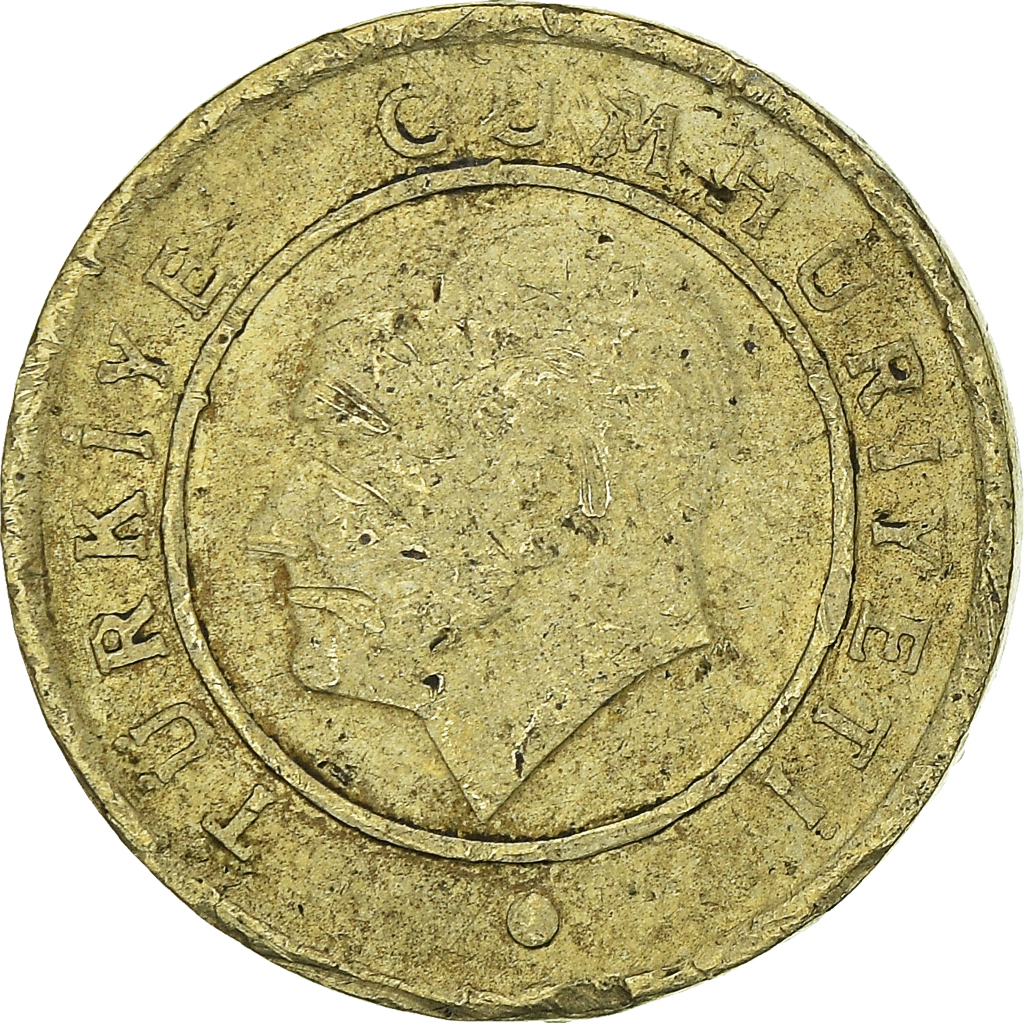 Moneda, Turquía, 5 Kurus, 2009