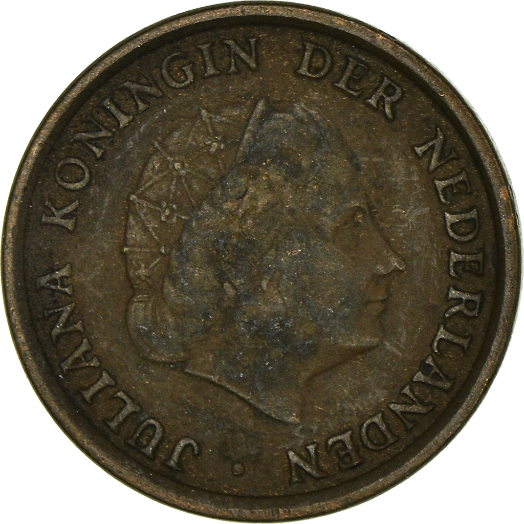 Moneda, Países Bajos, Cent, 1957