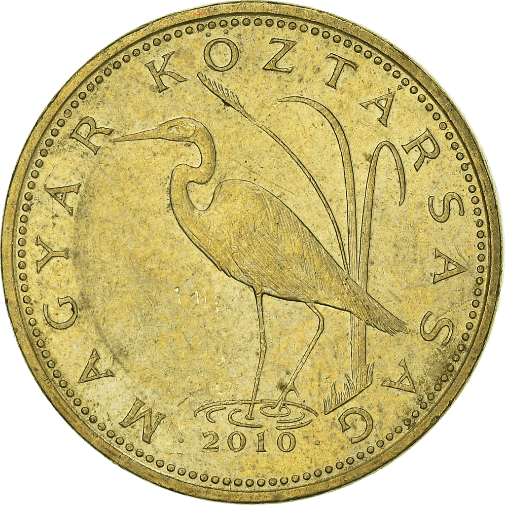 Moneda, Hungría, 5 Forint, 2010