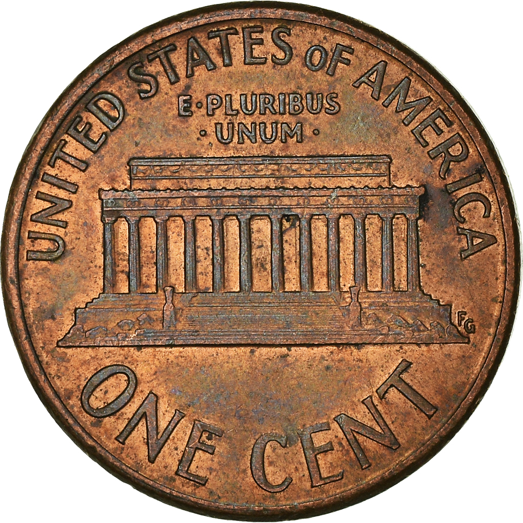 Moneda, Estados Unidos, Cent, 1992