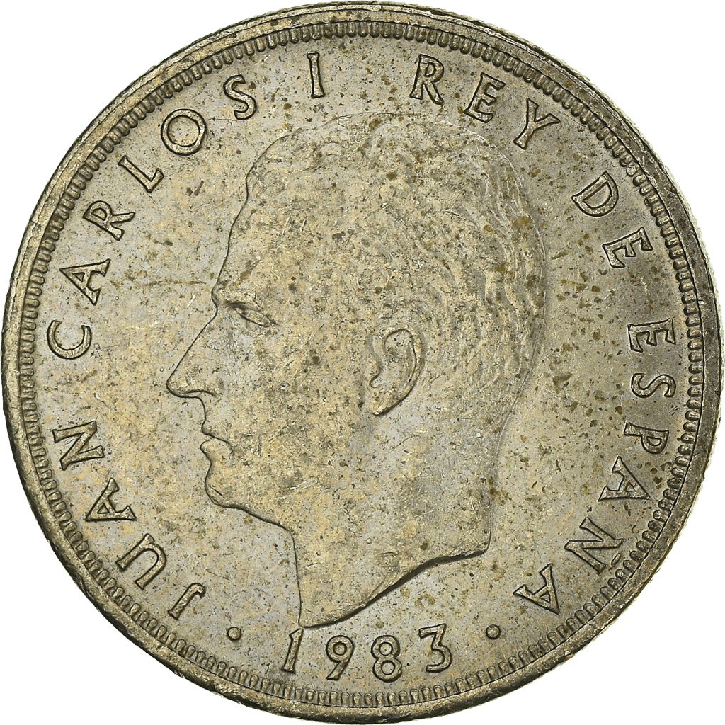 Moneda, España, 5 Pesetas, 1983