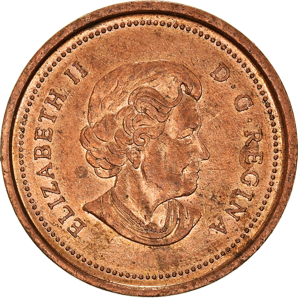 Moneda, Canadá, Cent, 2005