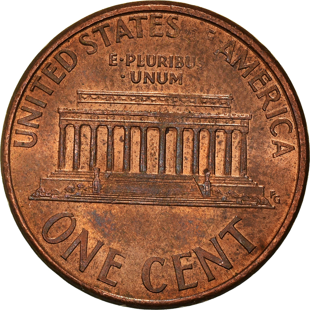 Moneda, Estados Unidos, Cent, 1995