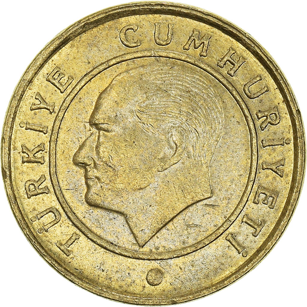 Moneda, Turquía, 5 Kurus, 2010