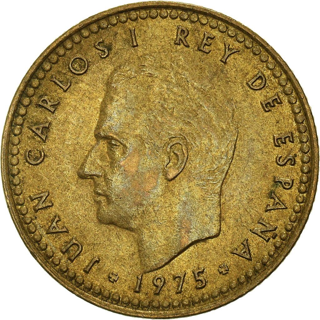 Moneda, España, Peseta, 1975 (76)
