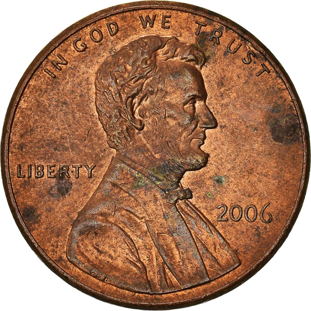 Moneda, Estados Unidos, Cent, 2006