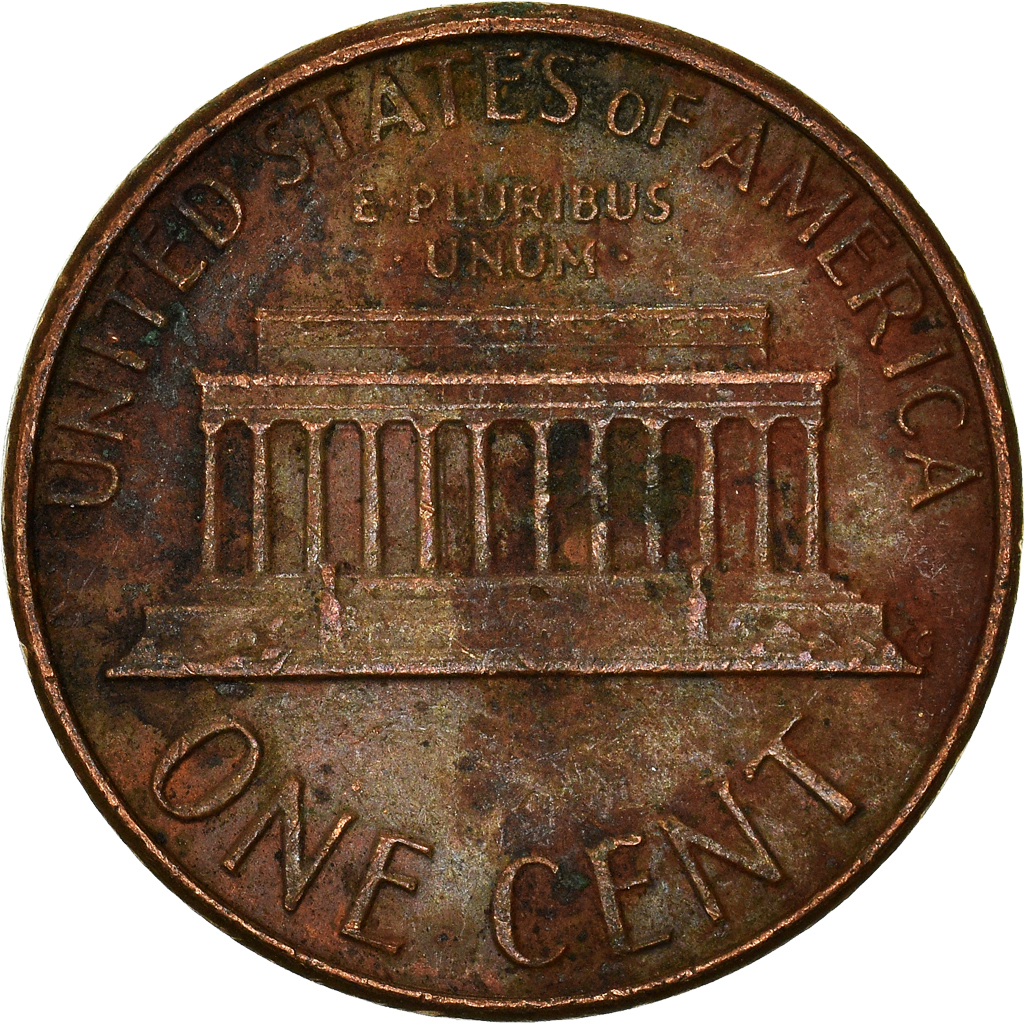 Moneda, Estados Unidos, Cent, 1975
