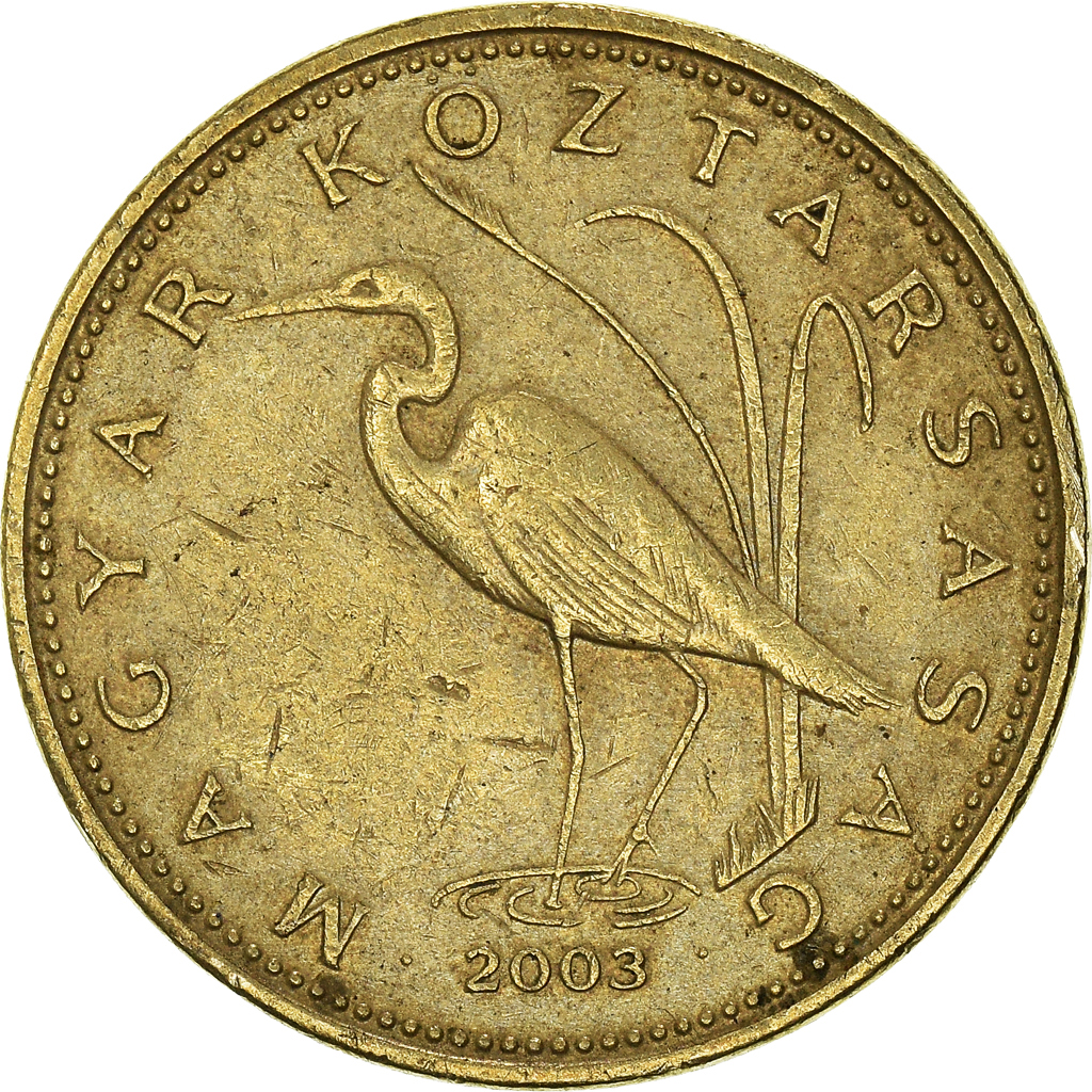 Moneda, Hungría, 5 Forint, 2003