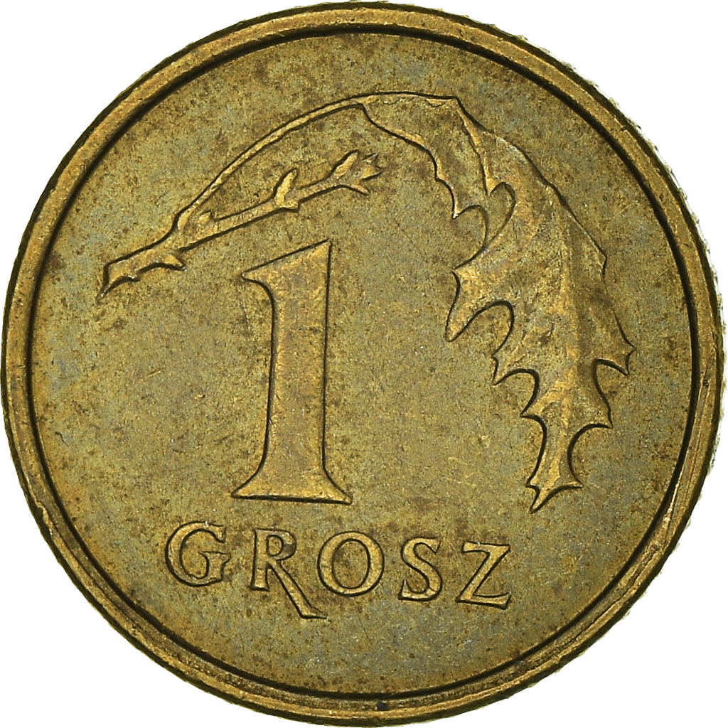 Moneda, Polonia, Grosz, 2007
