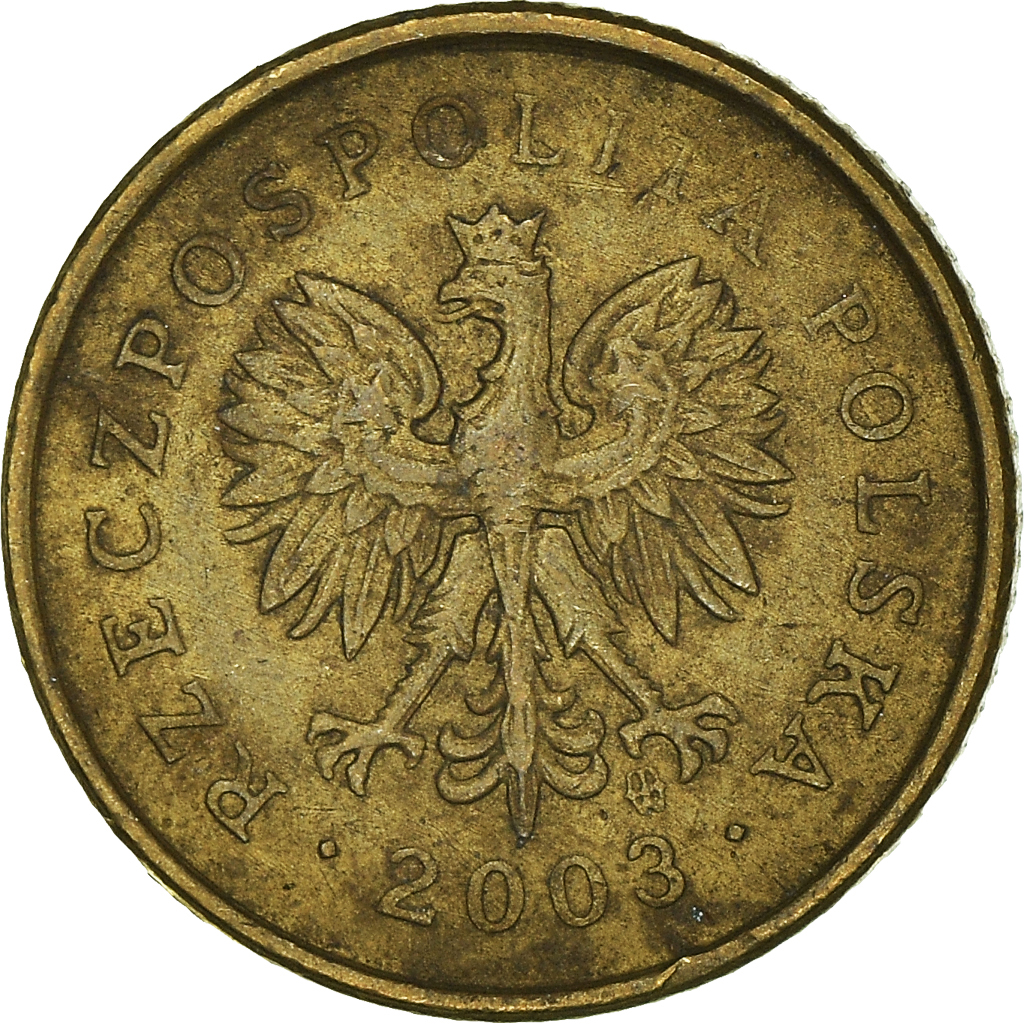 Moneda, Polonia, Grosz, 2003
