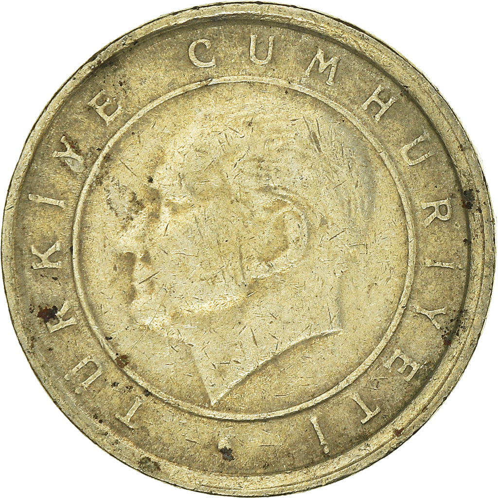 Moneda, Turquía, 5 New Kurus, 2006