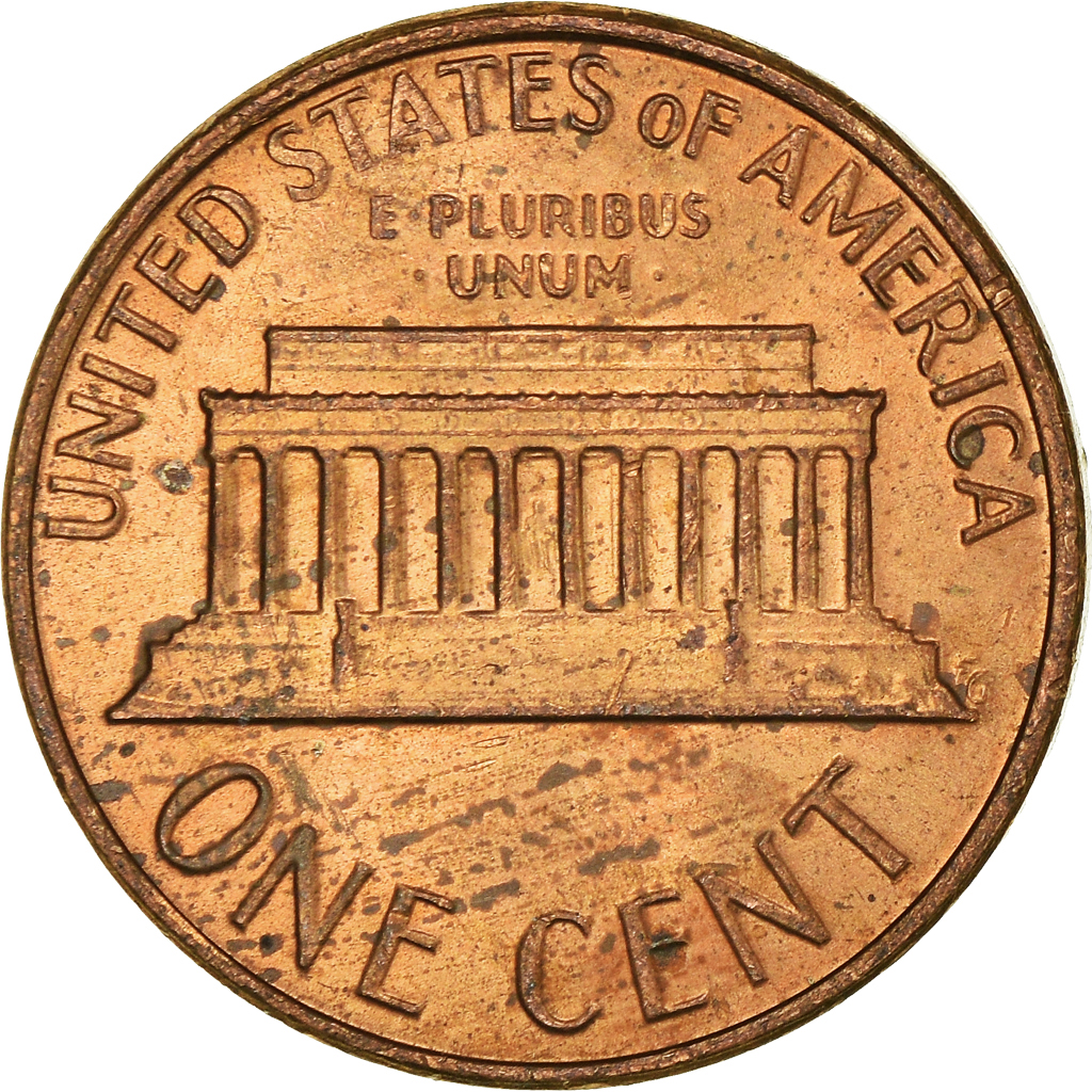 Moneda, Estados Unidos, Cent, 1976