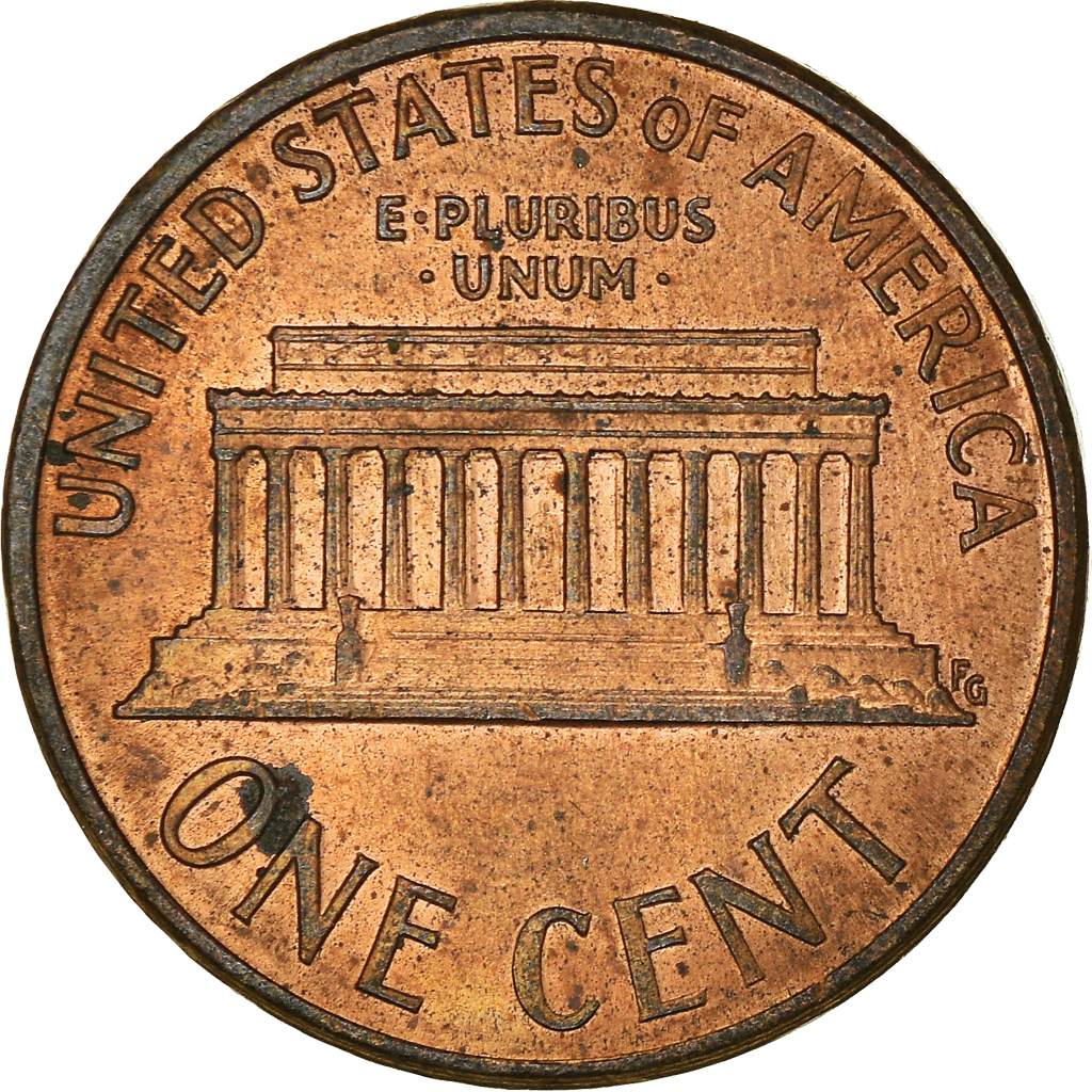 Moneda, Estados Unidos, Cent, 1992