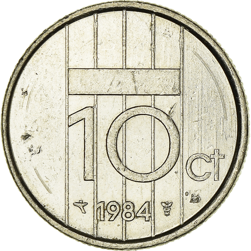Moneda, Países Bajos, 10 Cents