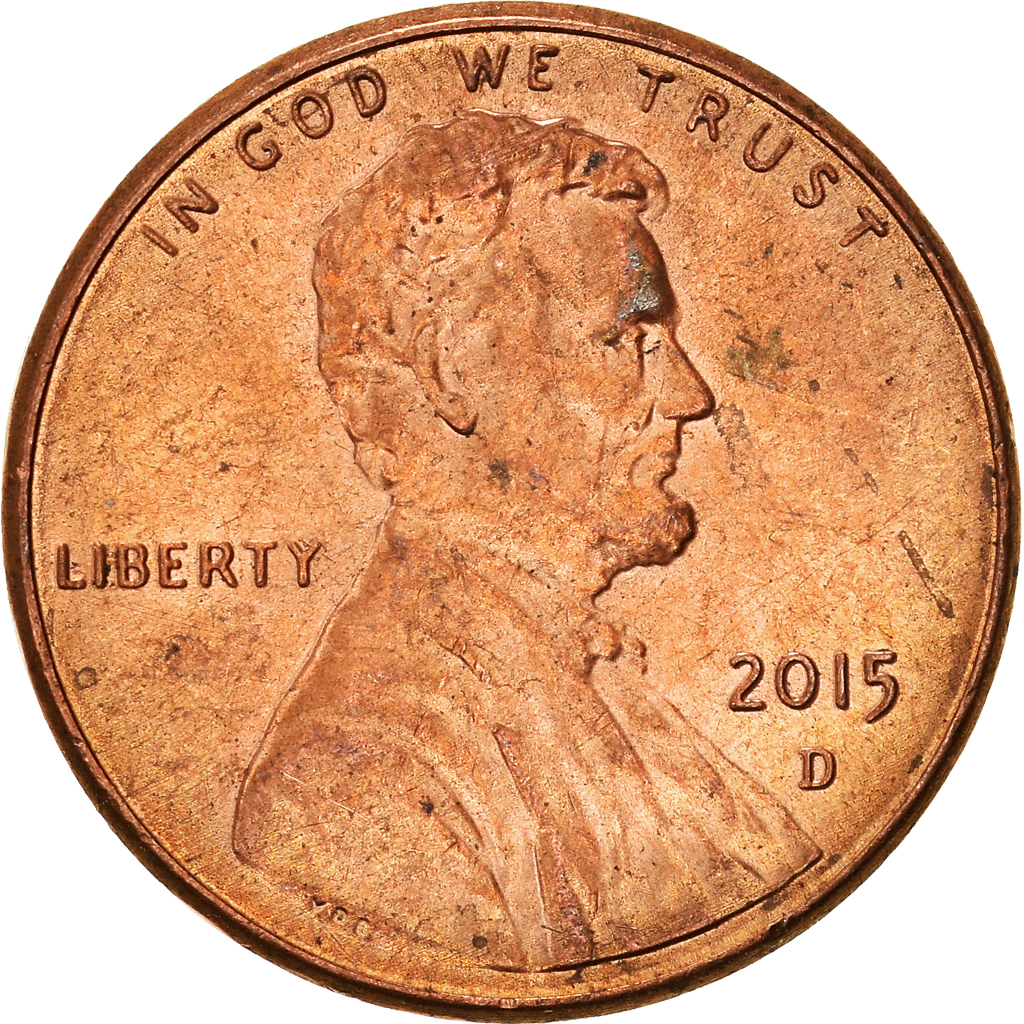 Moneda, Estados Unidos, Cent, 2015