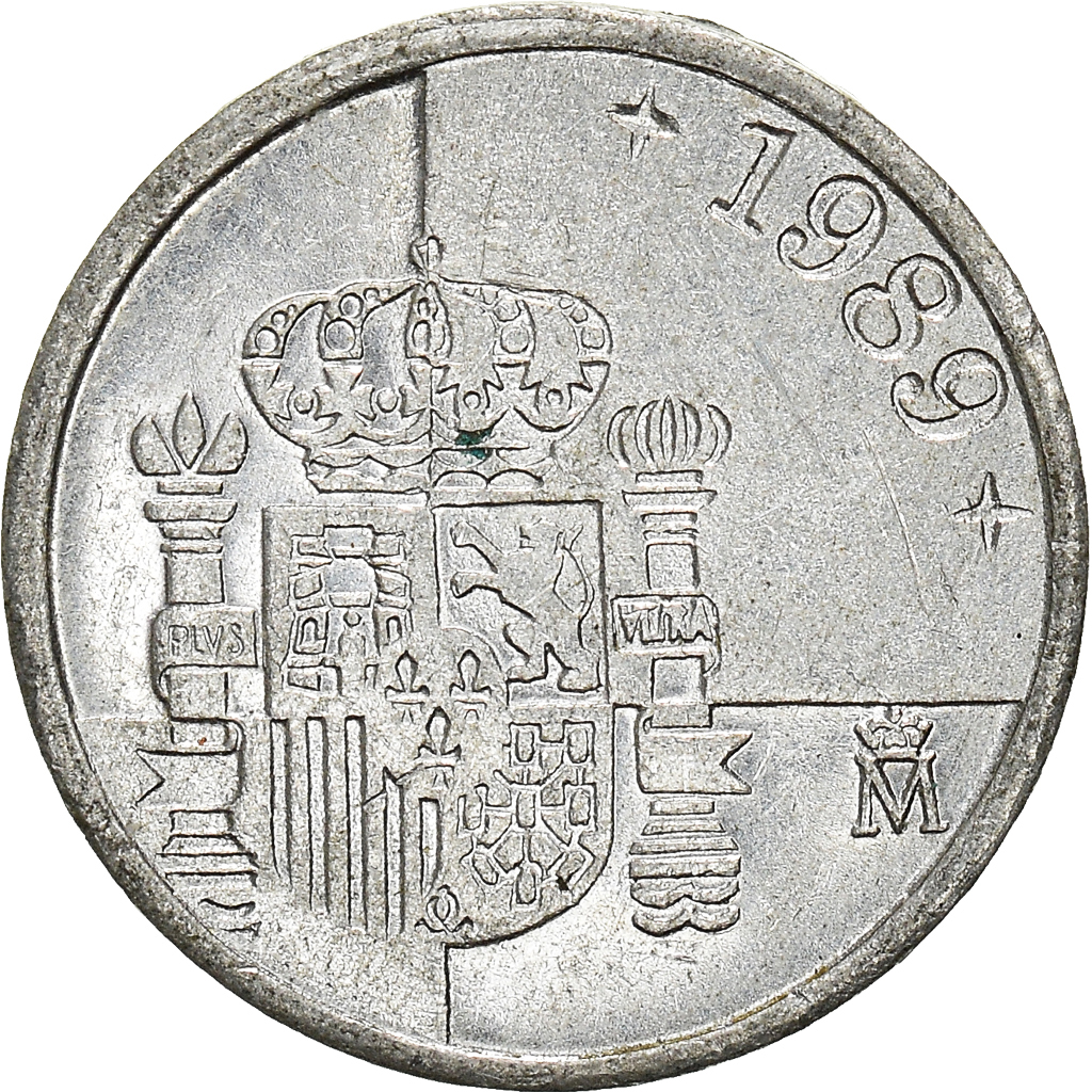 Moneda, España, Peseta, 1989