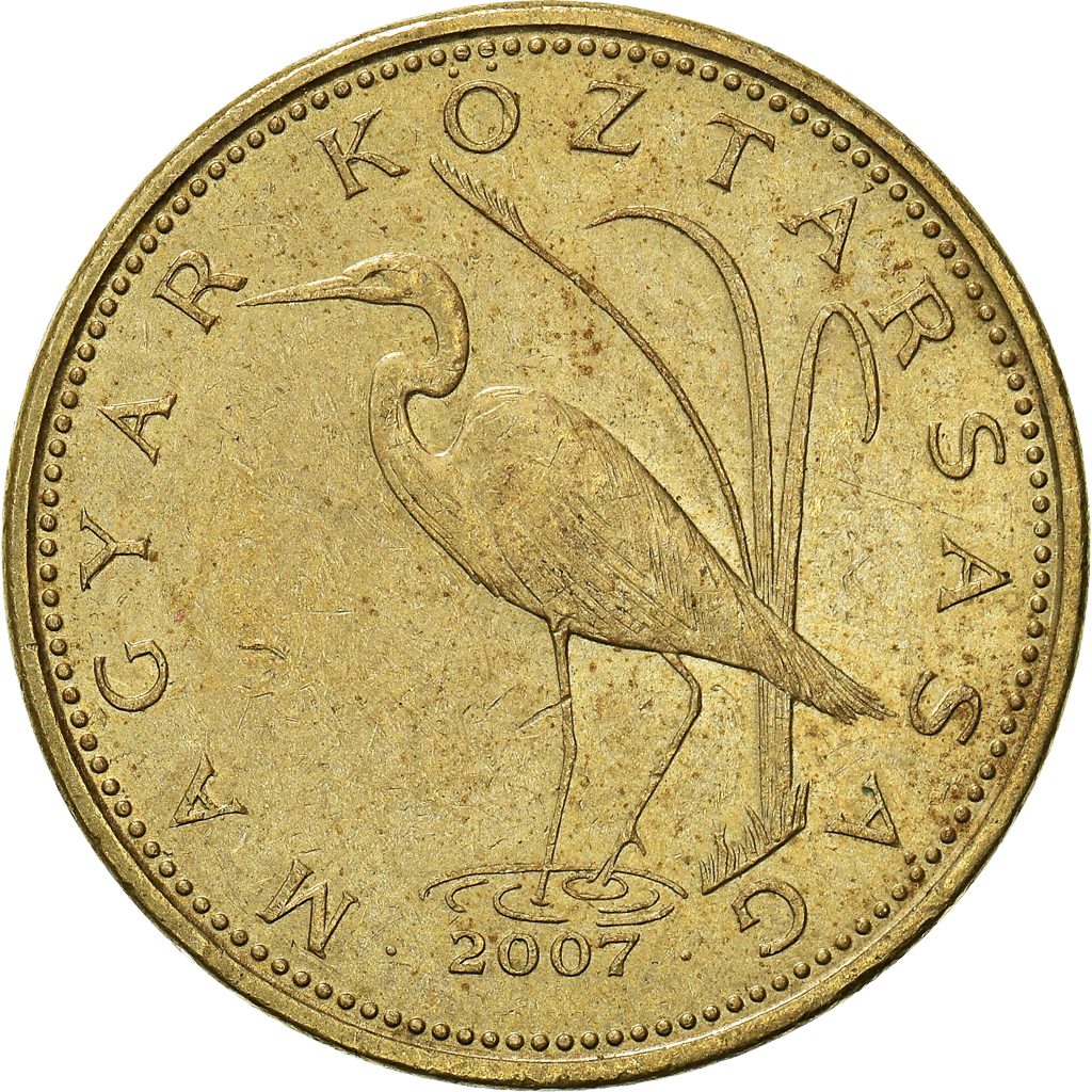 Moneda, Hungría, 5 Forint, 2007