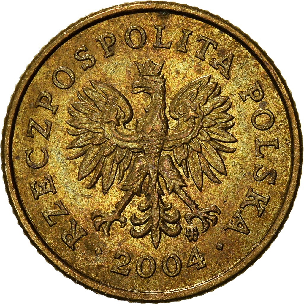 Moneda, Polonia, Grosz, 2004