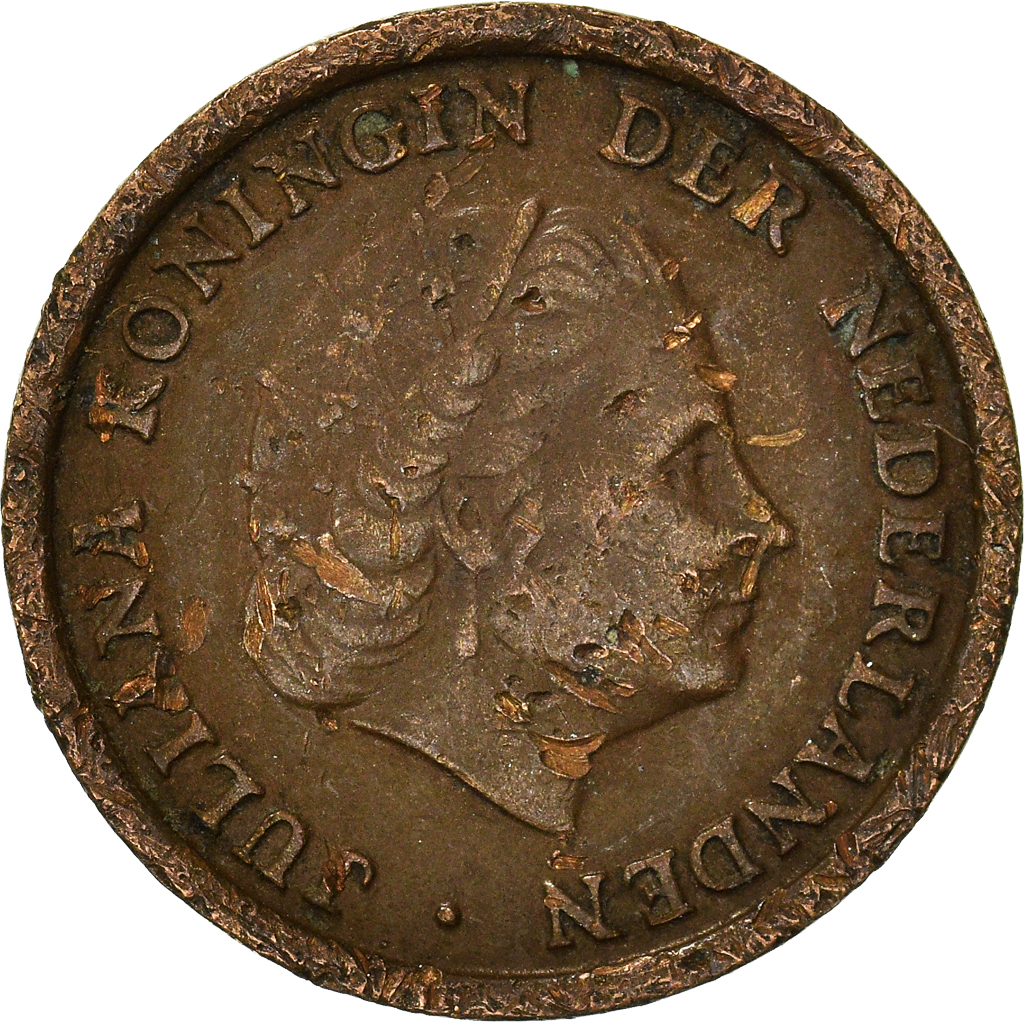 Moneda, Países Bajos, Cent, 1951