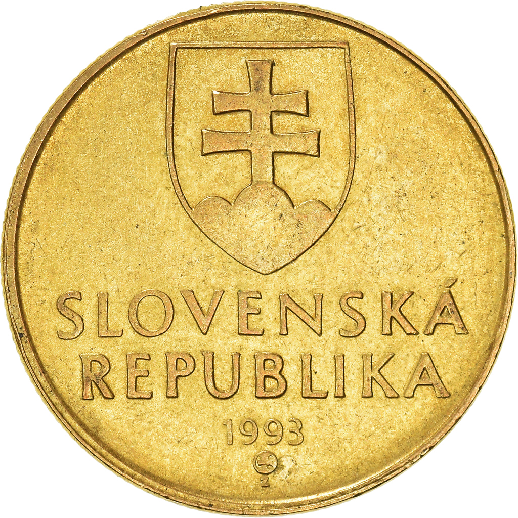 Moneda, Eslovaquia, Koruna, 1993