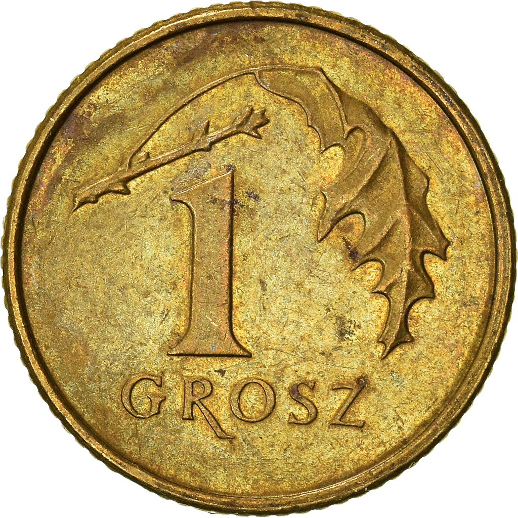 Moneda, Polonia, Grosz, 2009