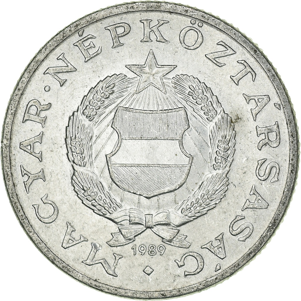Moneda, Hungría, Forint, 1989