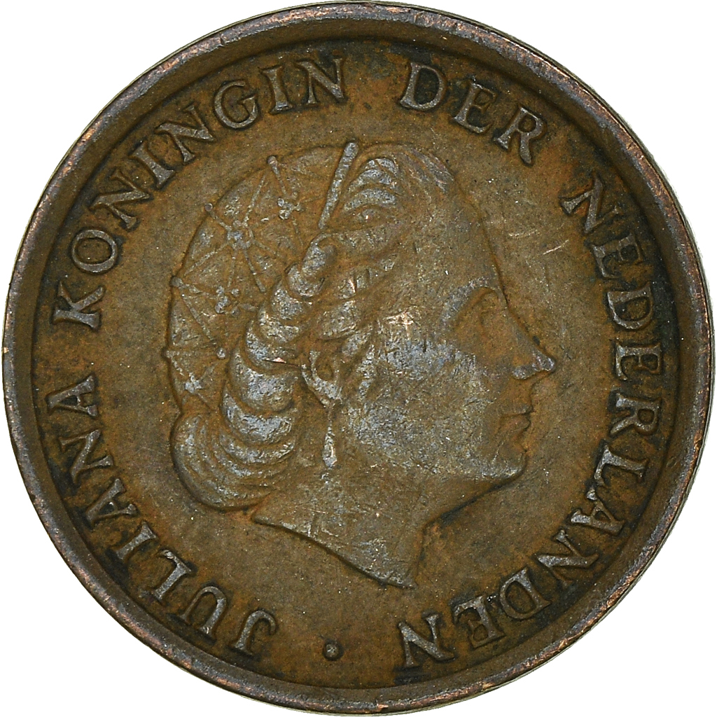 Moneda, Países Bajos, Cent, 1970