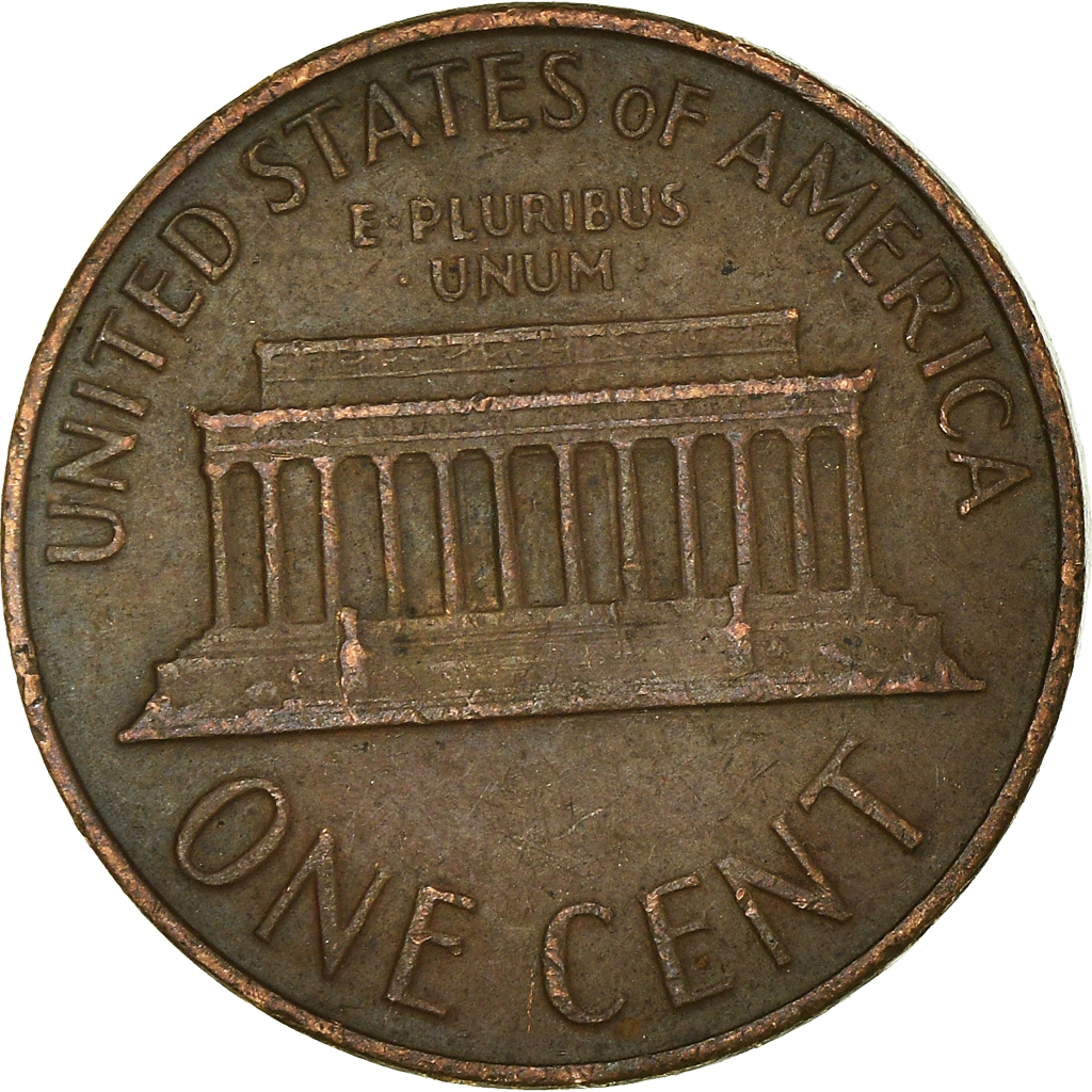 Moneda, Estados Unidos, Cent, 1964