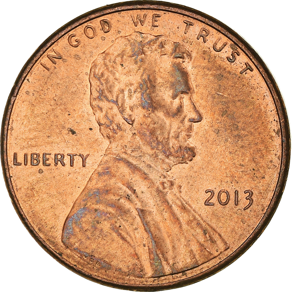 Moneda, Estados Unidos, Cent, 2013