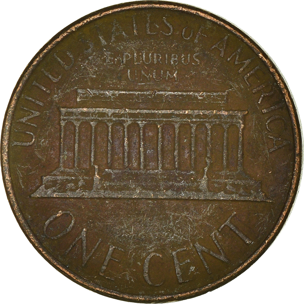 Moneda, Estados Unidos, Cent, 1976