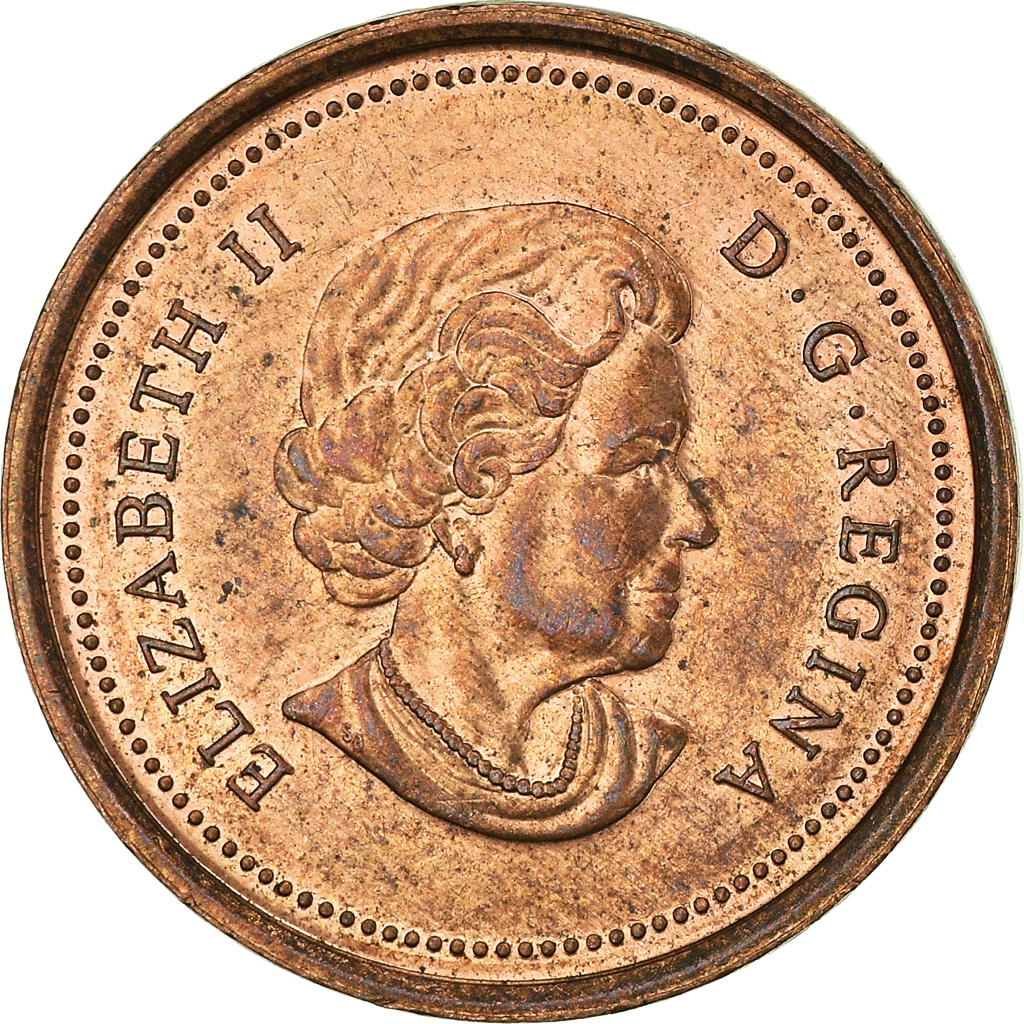 Moneda, Canadá, Cent, 2005