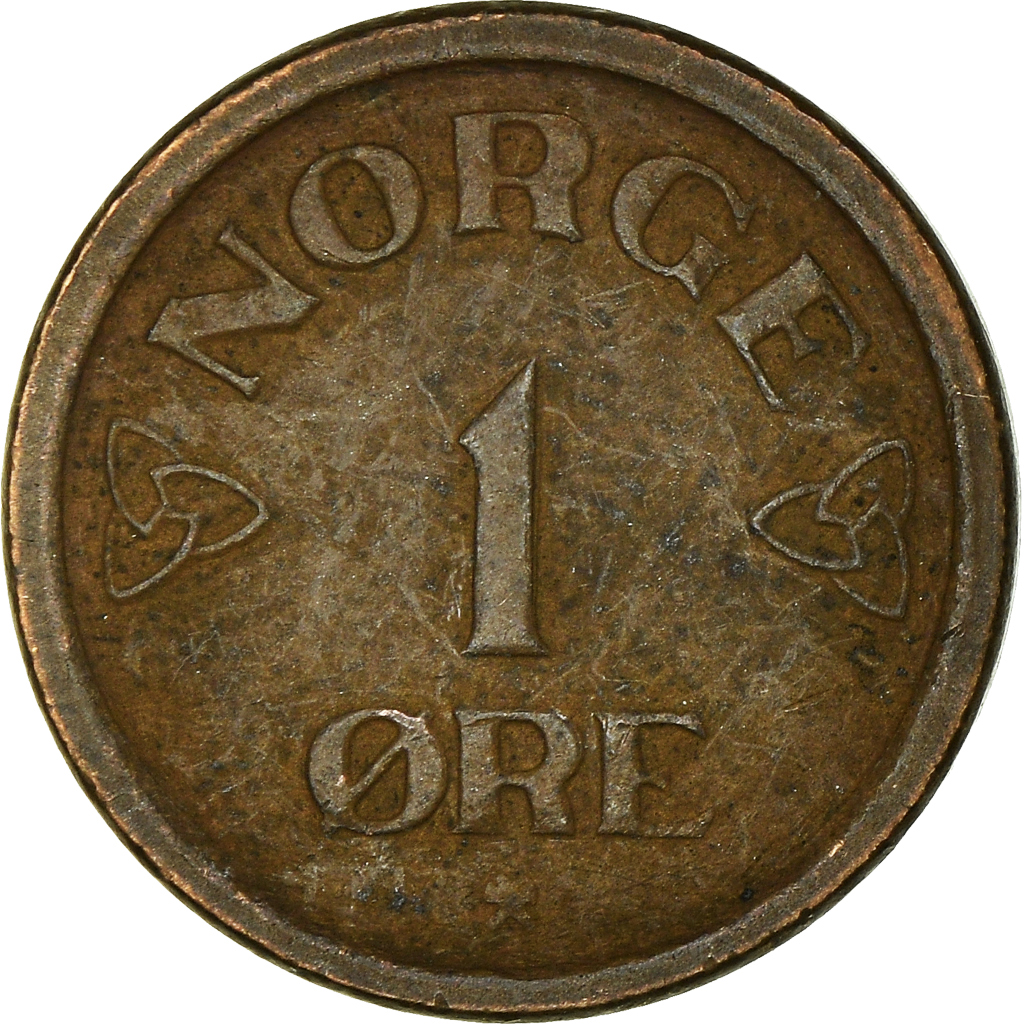 Moneda, Noruega, Ore, 1956