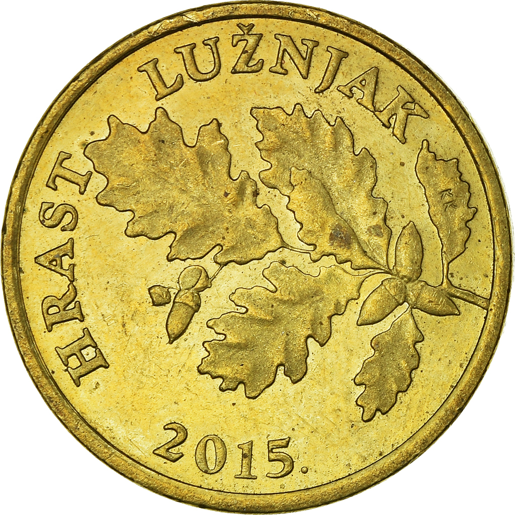 Moneda, Croacia, 5 Lipa, 2015