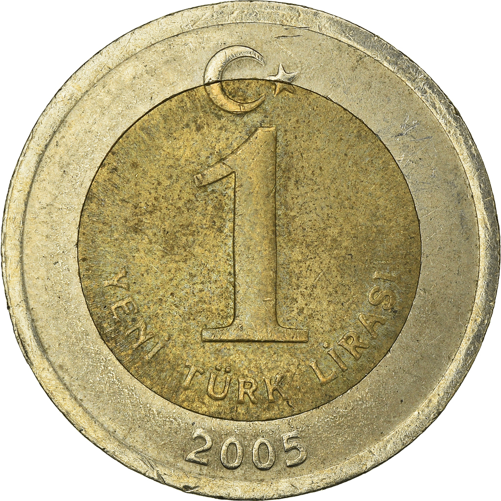 Moneda, Turquía, New Lira, 2005