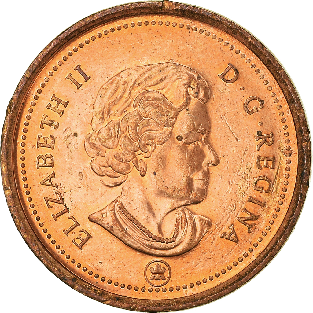 Moneda, Canadá, Cent, 2010