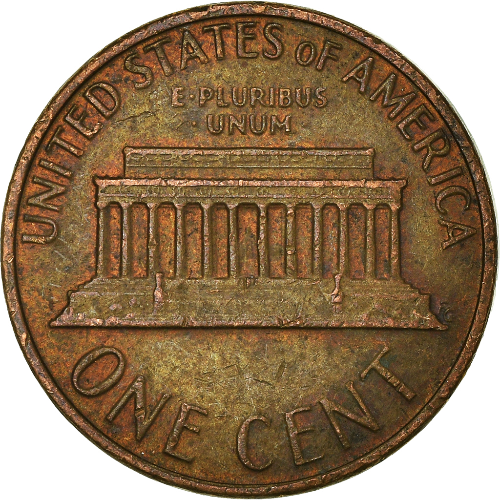 Moneda, Estados Unidos, Cent, 1976