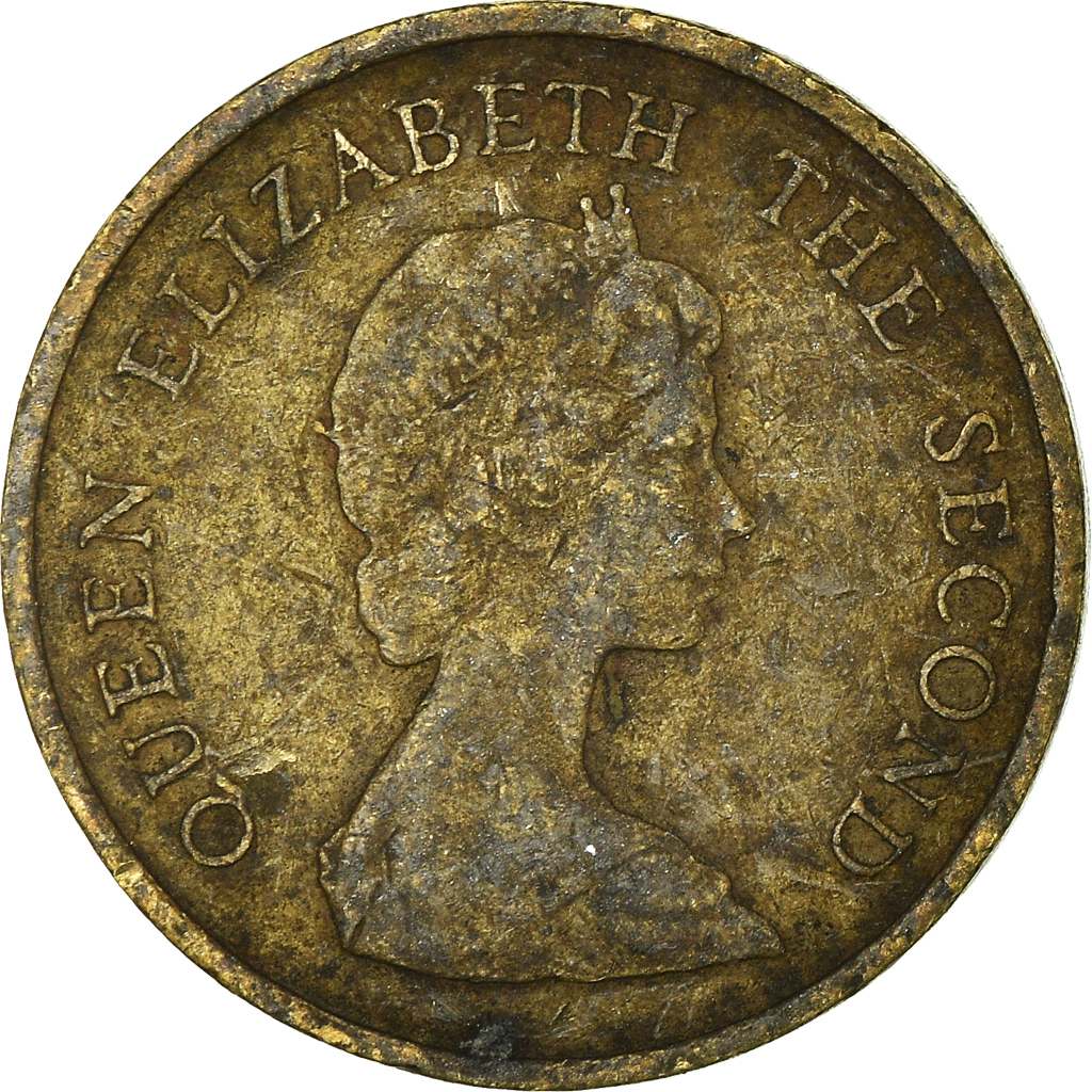 Moneda, Hong Kong, 10 Cents, 1982
